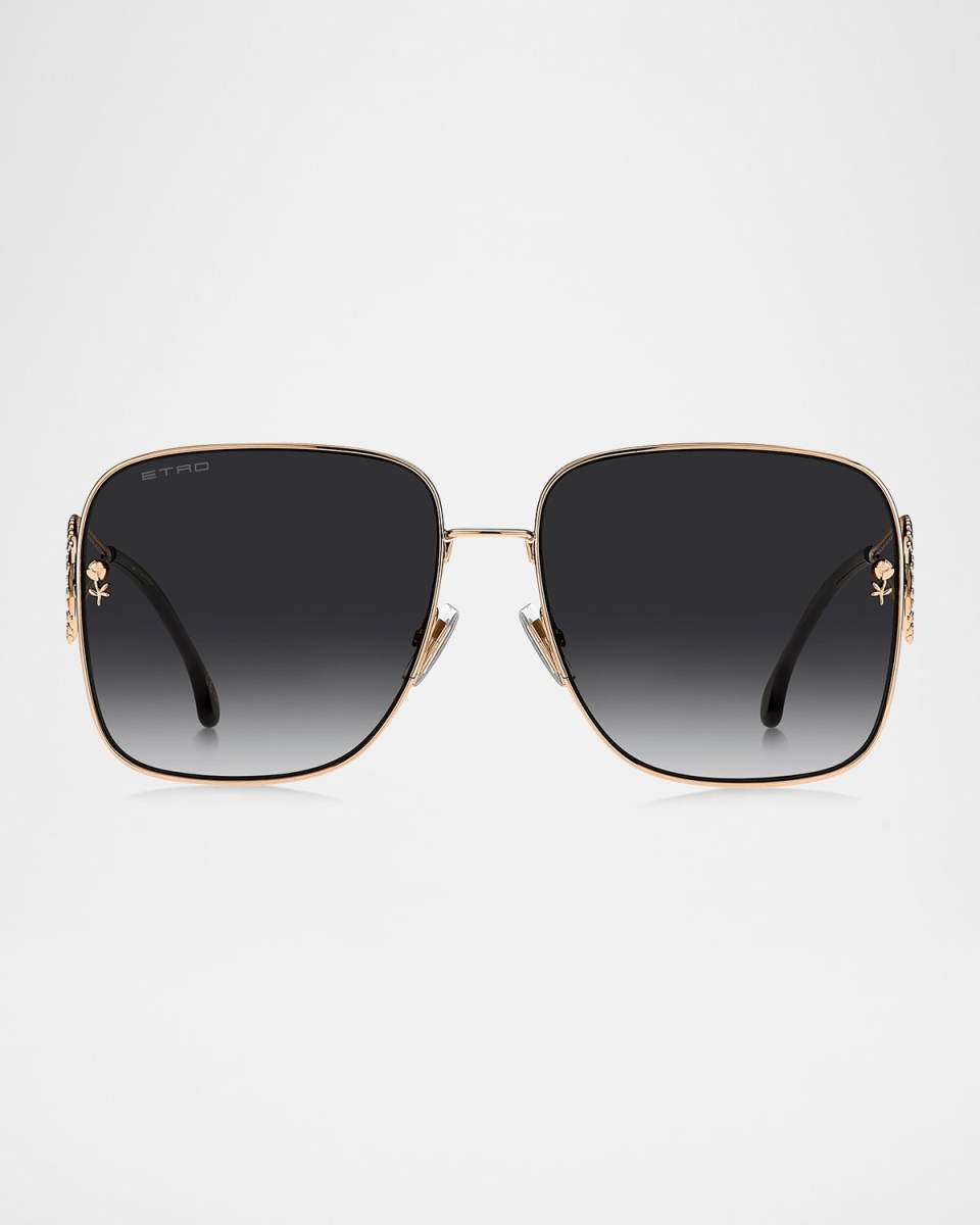 Square Metal Sunglasses